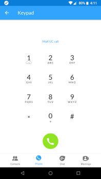 Télécharger MaX UC Communication pour Android Capture d'écran 2