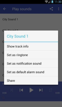 Télécharger sons de la ville Personnalisation pour Android Capture d'écran 2