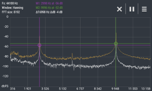 Télécharger Advanced Spectrum Analyzer PRO Musique et audio pour Android Capture d'écran 3