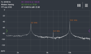 Télécharger Advanced Spectrum Analyzer PRO Musique et audio pour Android Capture d'écran 4