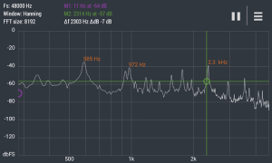 Télécharger Advanced Spectrum Analyzer PRO Musique et audio pour Android Capture d'écran 5