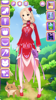 Télécharger Anime Jeux Habillage de Fille Occasionnel pour Android Capture d'écran 3