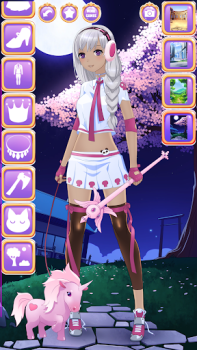 Télécharger Anime Jeux Habillage de Fille Occasionnel pour Android Capture d'écran 7