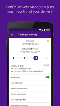 Télécharger FedEx Mobile Affaires pour Android Capture d'écran 3