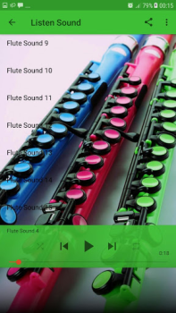 Télécharger Flute Sound Musique et audio pour Android Capture d'écran 3