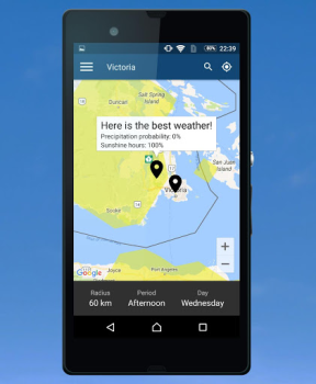 Télécharger meteoblue météo et cartes Météo pour Android Capture d'écran 5