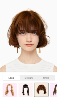 Télécharger Hairstyle Try On Color Changer Beauté pour Android Capture d'écran 4