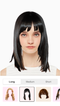 Télécharger Hairstyle Try On Color Changer Beauté pour Android Capture d'écran 7