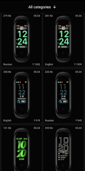 Télécharger Mi Band 4 WatchFaces Outils pour Android Capture d'écran 2