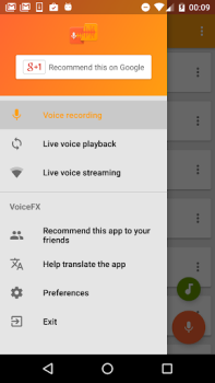 Télécharger VoiceFX - Changeur de Voix ave Divertissement pour Android Capture d'écran 2