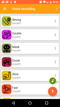 Télécharger VoiceFX - Changeur de Voix ave Divertissement pour Android Capture d'écran 4