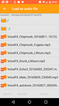 Télécharger VoiceFX - Changeur de Voix ave Divertissement pour Android Capture d'écran 7