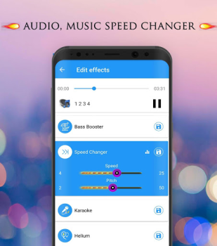 Télécharger Changeur de voix: Effets Audio Musique et audio pour Android Capture d'écran 2