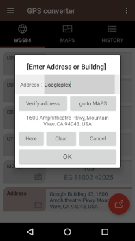 Télécharger Convertisseur GPS Outils pour Android Capture d'écran 4