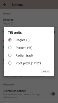 Télécharger Niveau : Smart Level Outils pour Android Capture d'écran 7