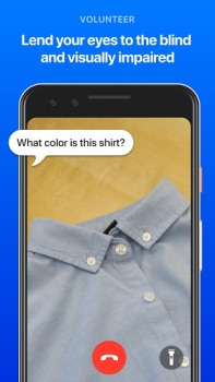 Télécharger Be My Eyes Mode de vie pour Android Capture d'écran 2
