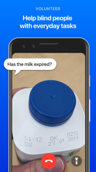 Télécharger Be My Eyes Mode de vie pour Android Capture d'écran 3