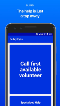 Télécharger Be My Eyes Mode de vie pour Android Capture d'écran 6