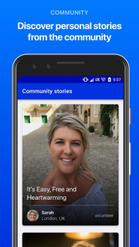Télécharger Be My Eyes Mode de vie pour Android Capture d'écran 7