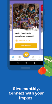 Télécharger ShareTheMeal: dons caritatifs Mode de vie pour Android Capture d'écran 3