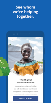 Télécharger ShareTheMeal: dons caritatifs Mode de vie pour Android Capture d'écran 4