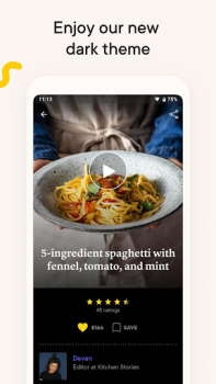 Télécharger Kitchen Stories: Recipes Nourriture et boissons pour Android Capture d'écran 7