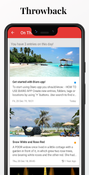 Télécharger Diaro - Journal intime Notes Mode de vie pour Android Capture d'écran 7