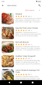 Télécharger Healthy Recipes Nourriture et boissons pour Android Capture d'écran 2