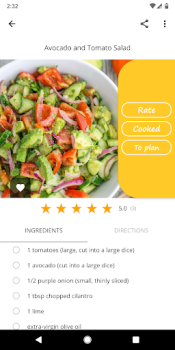 Télécharger Healthy Recipes Nourriture et boissons pour Android Capture d'écran 3