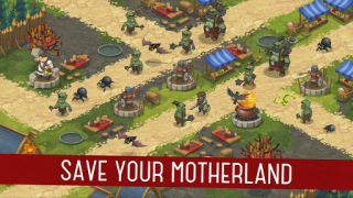 Télécharger Orcs Warriors: Offline Tower Defense Stratégies pour Android Capture d'écran 2
