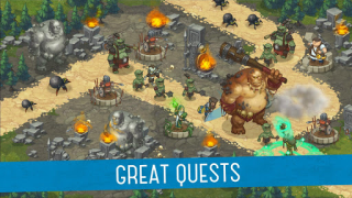 Télécharger Orcs Warriors: Offline Tower Defense Stratégies pour Android Capture d'écran 3