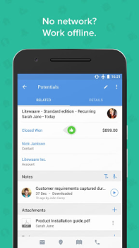 Télécharger Zoho CRM - Sales & Marketing Affaires pour Android Capture d'écran 5