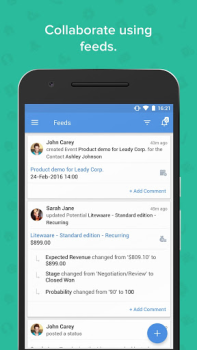 Télécharger Zoho CRM - Sales & Marketing Affaires pour Android Capture d'écran 7