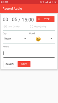 Télécharger Audio Diary Free Mode de vie pour Android Capture d'écran 4