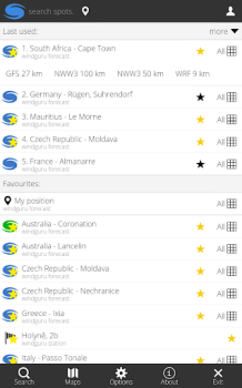 Télécharger Windguru Lite Météo pour Android Capture d'écran 2