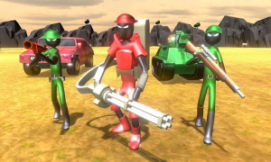 Télécharger Stickman Guerriers Guerre mond Action pour Android Capture d'écran 2