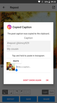 Télécharger Regram - Repost for Instagram Outils pour Android Capture d'écran 4
