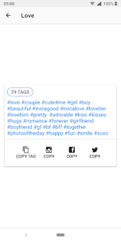 Télécharger HashTags for Instagram Social pour Android Capture d'écran 4