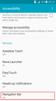 Télécharger Navigation Bar - NavBar Outils pour Android Capture d'écran 3