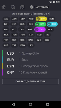 Télécharger Рублик - курс российского рубл Finance pour Android Capture d'écran 5