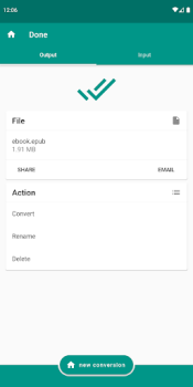 Télécharger Ebook Converter Livres et guides pour Android Capture d'écran 4