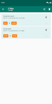 Télécharger Ebook Converter Livres et guides pour Android Capture d'écran 7
