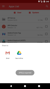 Télécharger APK Extractor - Applis en APK Outils pour Android Capture d'écran 4