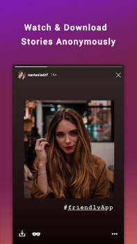Télécharger Friendly For Instagram Social pour Android Capture d'écran 2