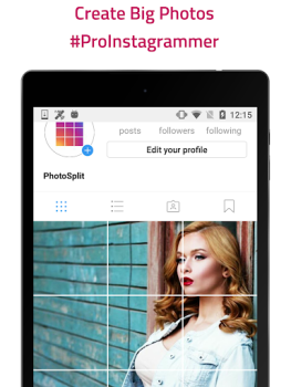 Télécharger PhotoSplit Grid Maker Social pour Android Capture d'écran 6