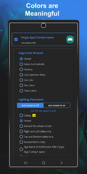 Télécharger Always On Edge Personnalisation pour Android Capture d'écran 4