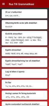 Télécharger Rus Tilini O`rganamiz Livres et guides pour Android Capture d'écran 4