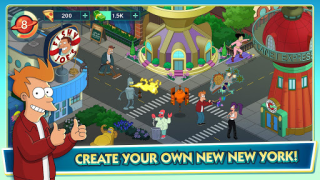 Télécharger Futurama: Worlds Of Tomorrow Aventures pour Android Capture d'écran 2