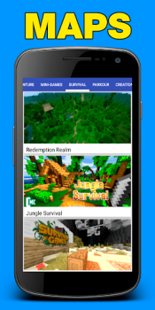 Cartes pour Minecraft PE