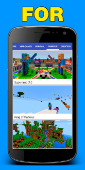Cartes pour Minecraft PE